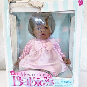 NEW MADAME ALEXANDER BABIES African American DOLL BY REVA SCHICK MIDDLETON